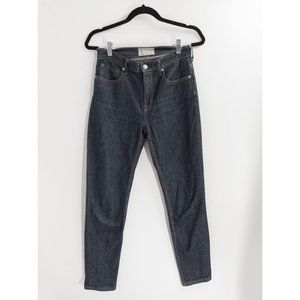 Everlane The High Rise Skinny Jean in Dark Indigo